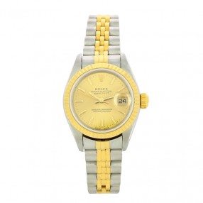 Montre Obrey Mécanique Manuelle - Boîtier Et Bracelet Argent Massif - Diamètre 25 Mm