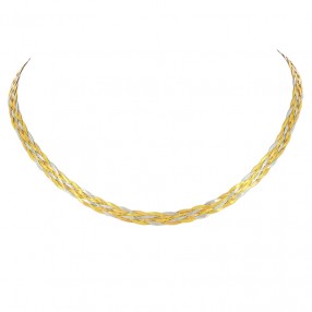 Collier en Trois Tons d'Or...