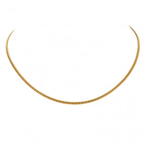 Chaine Maille Gourmette en Or