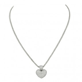 Collier de Créateur Cœur en...