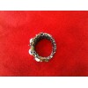 Bracelet argent, opales et saphirs multicolores