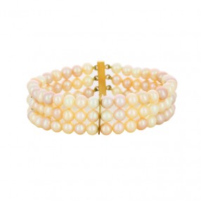 Bracelet 3 Rangs en Perles...