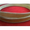 Ceinture Hermès Etrivière double camel