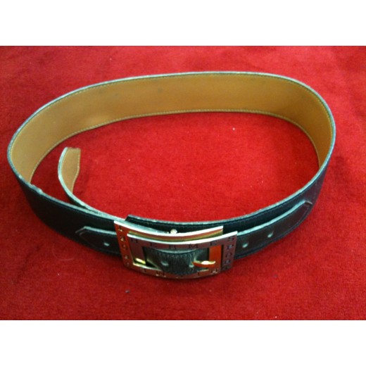Ceinture Hermès H vintage verte