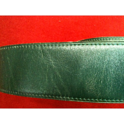 Ceinture Hermès H vintage verte