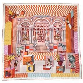 Châle Hermès Grand Théâtre...