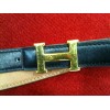 Ceinture Hermès H noire