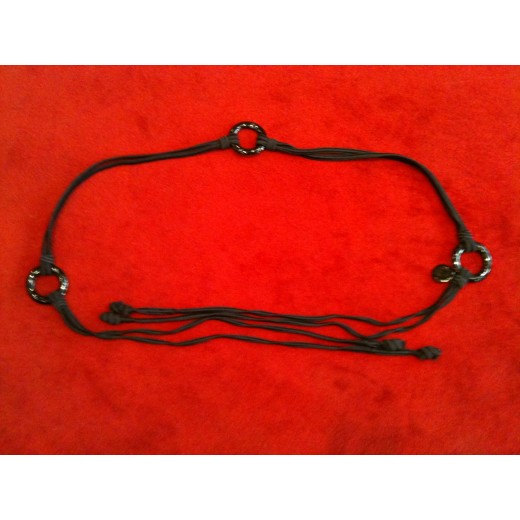 Ceinture Yves Saint Laurent noire