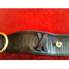 Ceinture Gucci en cuir noir