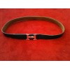Ceinture Hermès H noire