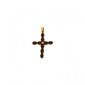 Pendentif Croix Vintage en...