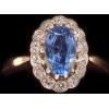 Bague ancienne saphir Ceylan Diamants