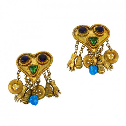 Boucles D'oreilles Clips Vintage - Parfaites Pour La Fête Des Mères - Neuves Avec étiquettes