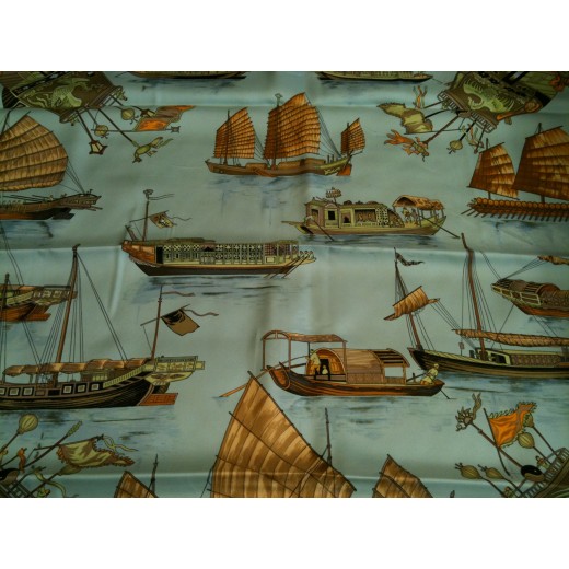 Carré Hermès Jonques et Sampans