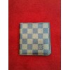 Porte billets et cartes Louis Vuitton en toile damier