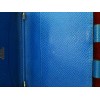 Porte carnet Hermès en cuir bleu