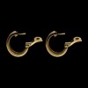 Boucles d'Oreilles Cartier Love en or et diamants
