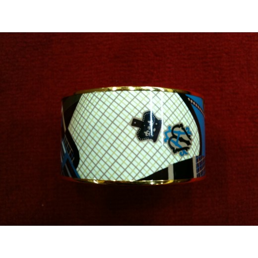 Bracelet Hermès extra large en émail
