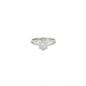 Bague Ancienne Solitaire en...