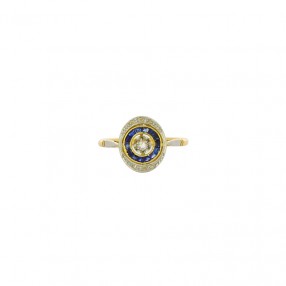 Bague Art Déco en Or...