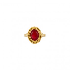 Bague Ancienne en Or et...