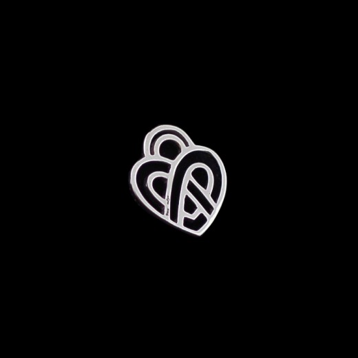 Pendentif Poiray Coeur en or et diamants