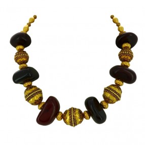 Collier Vintage Ethnique en...