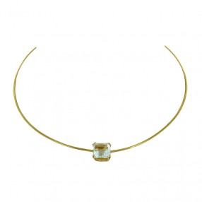 Collier Cable en Or et...