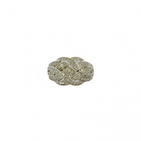 Bague en Argent et Diamants