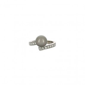Bague en Or Perle de Tahiti...