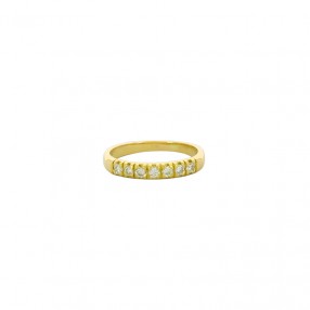Bague Demi Alliance en Or...