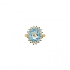 Bague Marguerite en Deux...