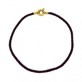 Collier Cordon Torsadé en...