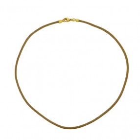 Collier Cordon Fermoir Or
