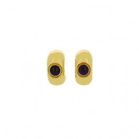 Boucles d'Oreilles Demi...