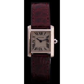 Montre Cartier Tank Française petit modèle en or