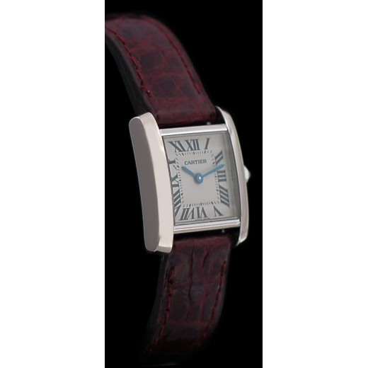 Montre Cartier Tank Française petit modèle en or