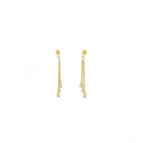 Boucles d'oreilles moderne...