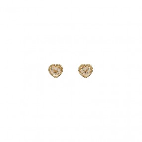 Boucles d'Oreilles Cœur en...