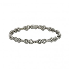 Bracelet Ligne de Diamants...