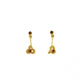 Boucles d'Oreilles Fleurs...