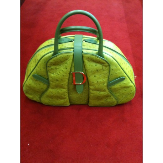 Sac Dior Autriche en cuir vert anis