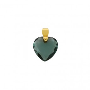 Pendentif Cœur en Cristal...