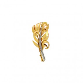 Broche Ancienne Plume en...