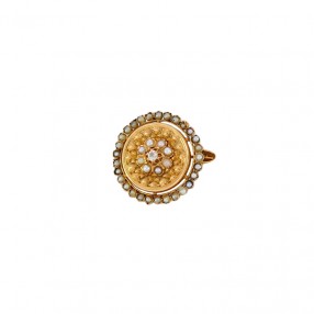 Broche Ancienne en Or,...
