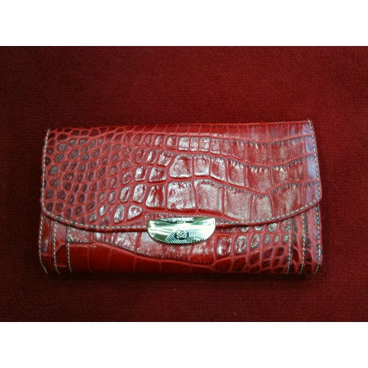 Compagnon Lancel Adjani rouge