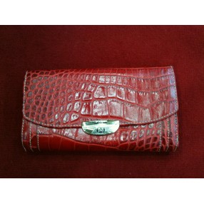 Compagnon Lancel Adjani rouge