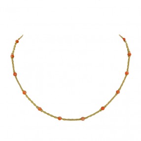 Collier Vintage en Or et...