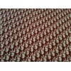 Foulard Dior logo bordeaux