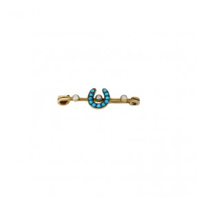 Broche Bébé Ancienne en Or...